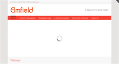 Desktop Screenshot of elmfield.org