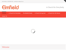 Tablet Screenshot of elmfield.org